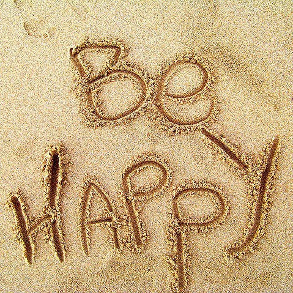 Надпись на песке