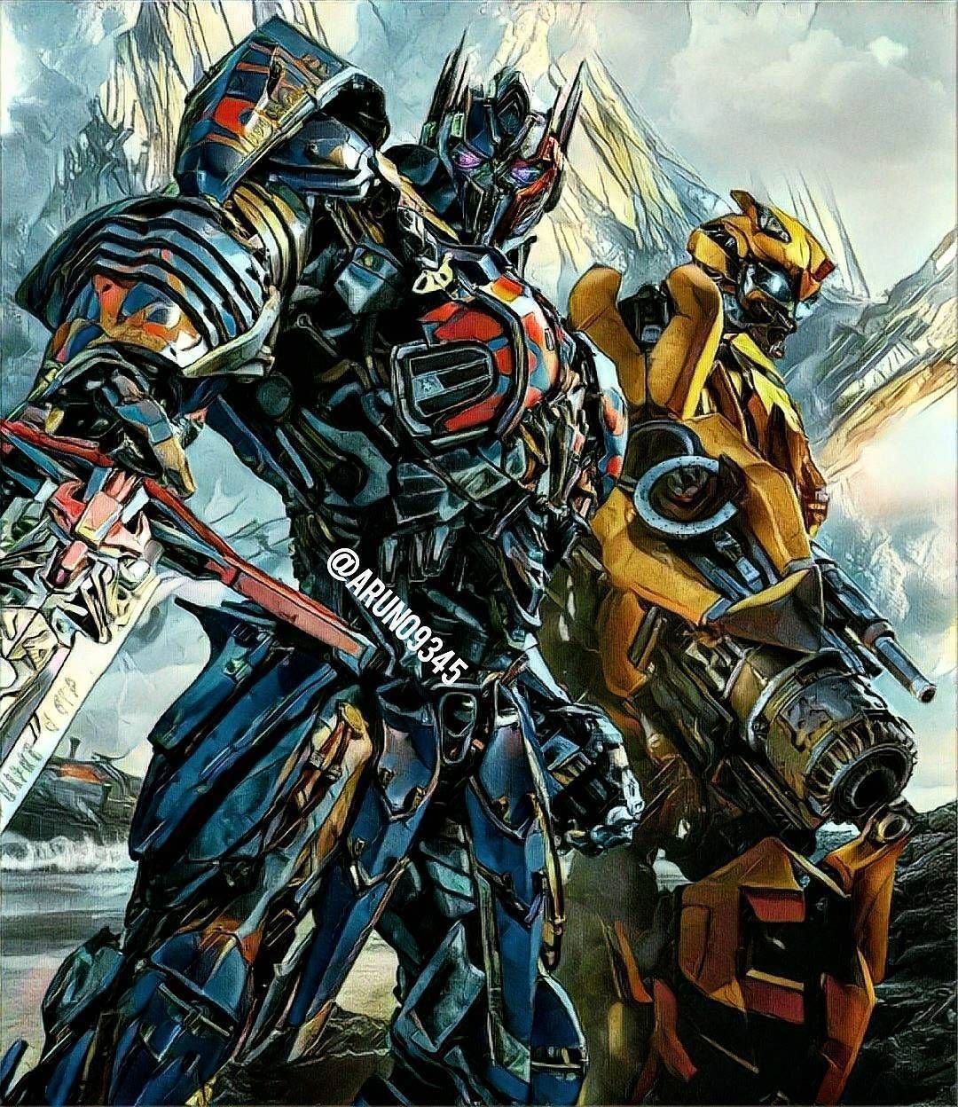 Оптимус Прайм и Бамблби