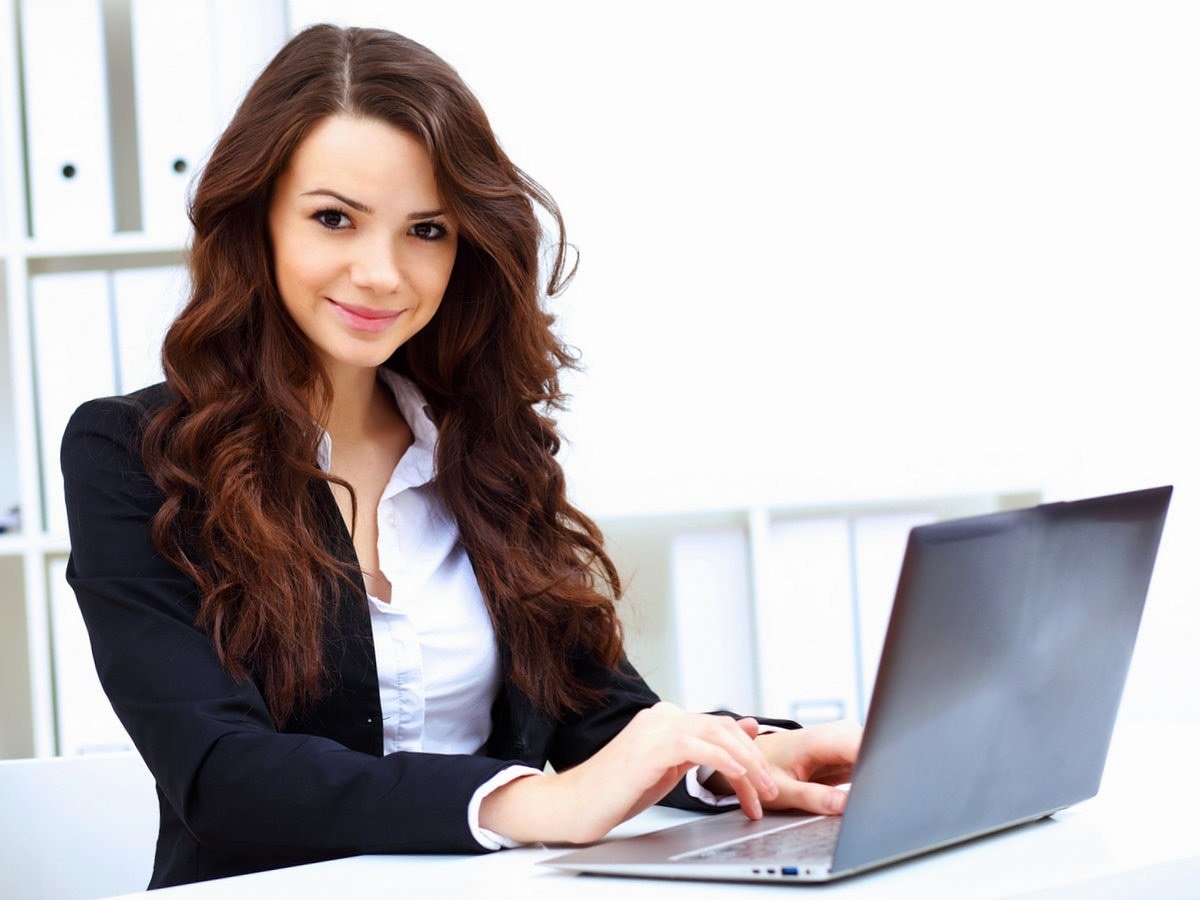 Девушка менеджер