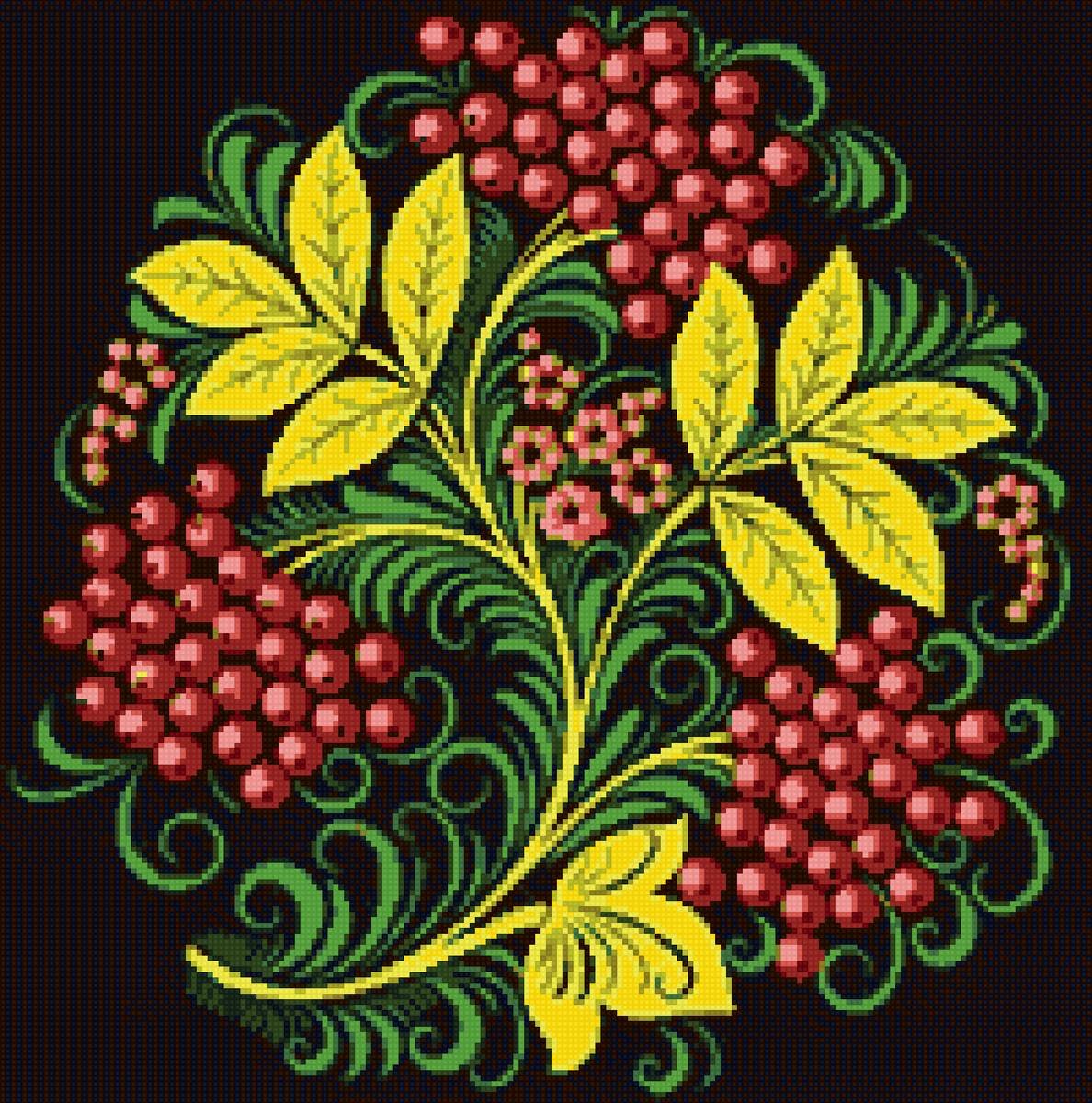 Вологодская Хохлома