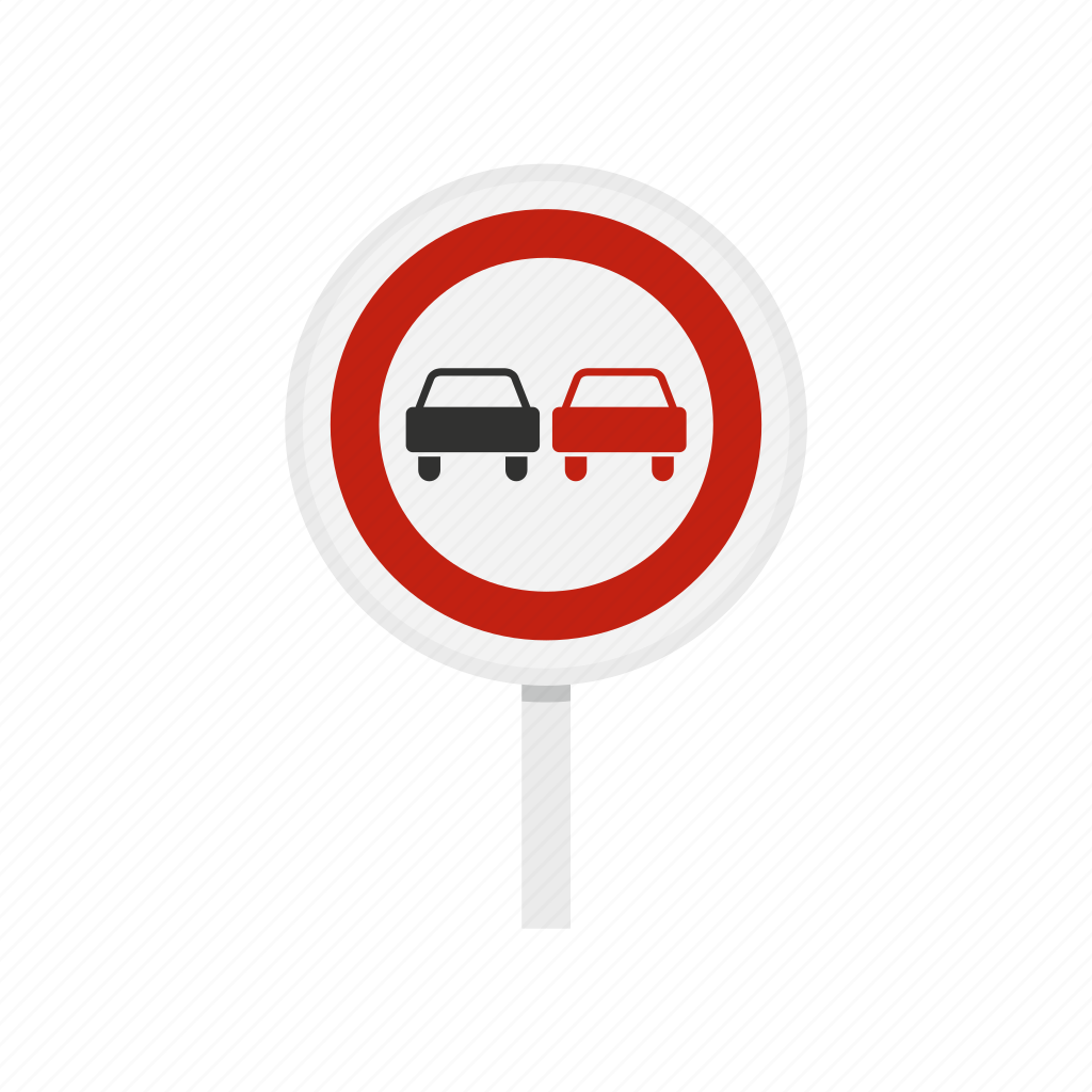 3.22 "Обгон грузовым автомобилям запрещен".