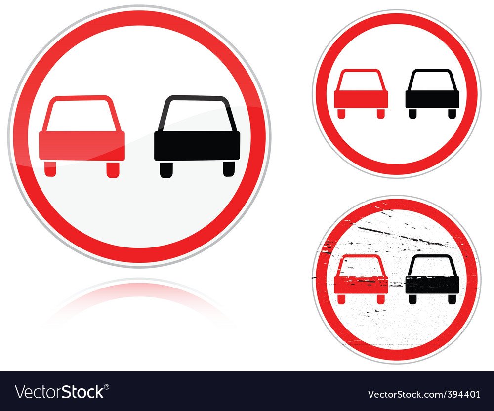 Дорожные знаки круглые