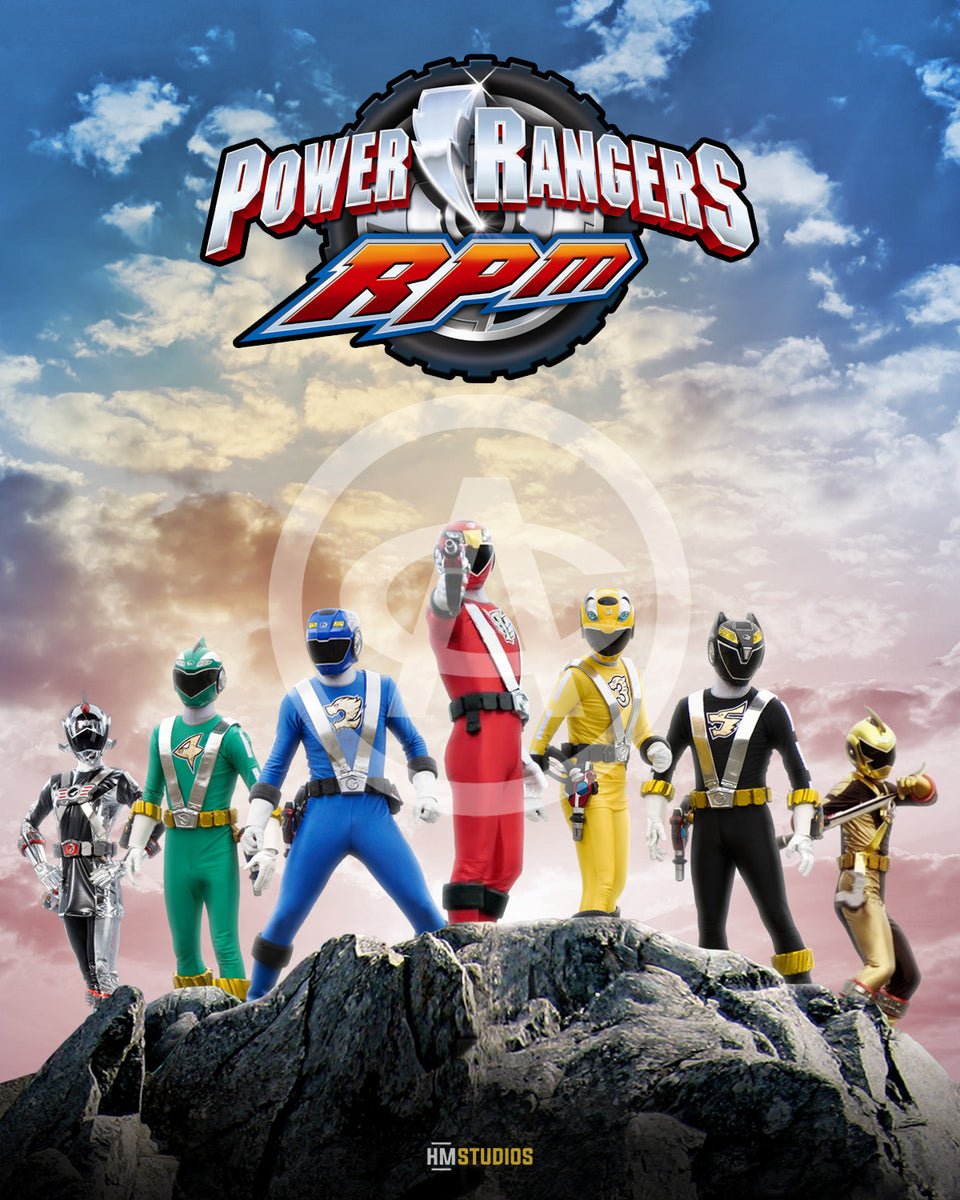 Могучие рейнджеры RPM