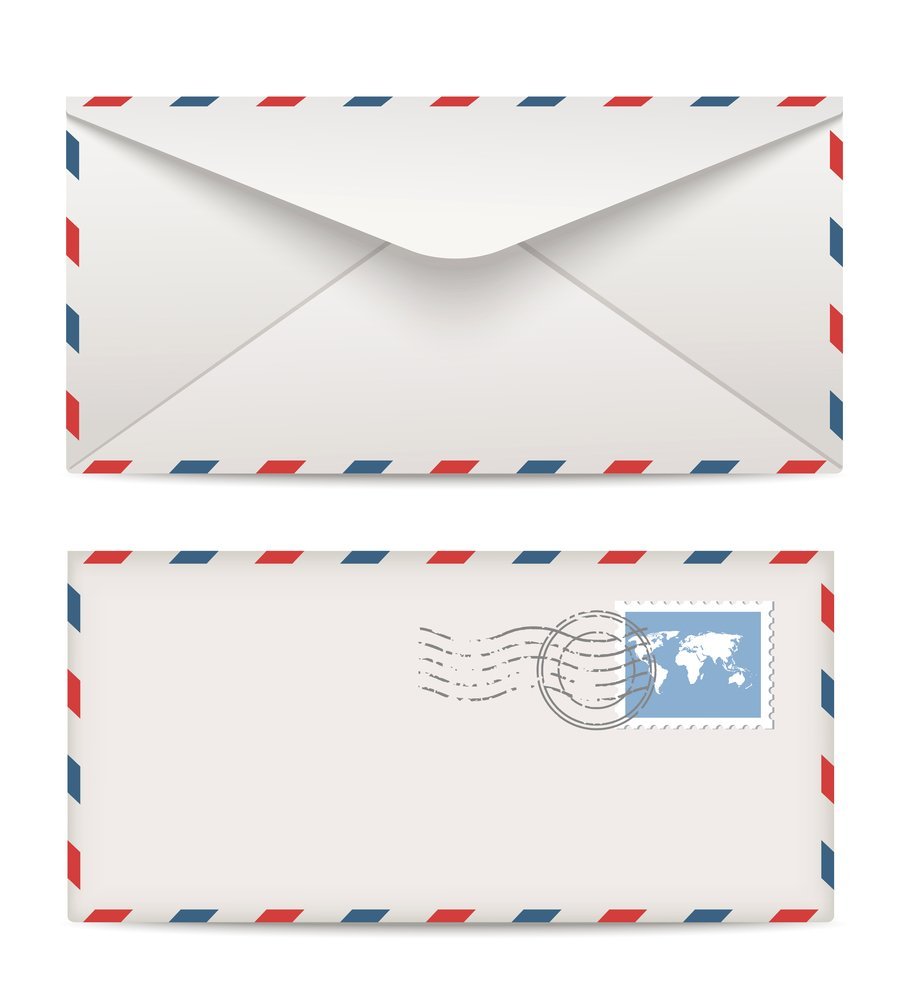 Неподписанный конверт