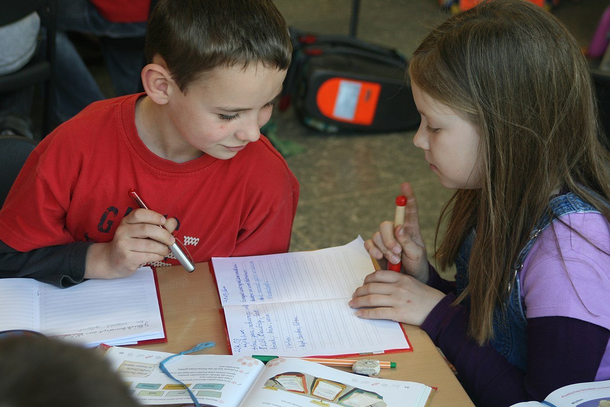 Работа в парах дети