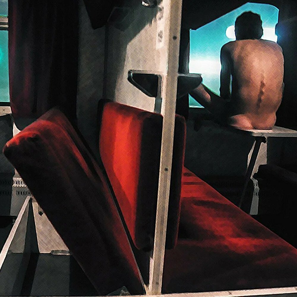 Парень в поезде