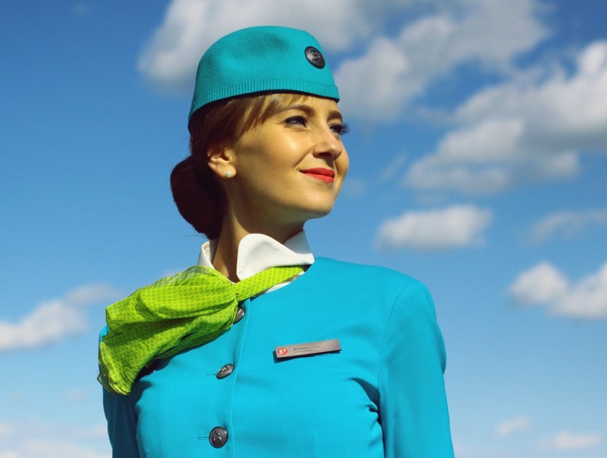 Ксения Боровец стюардесса