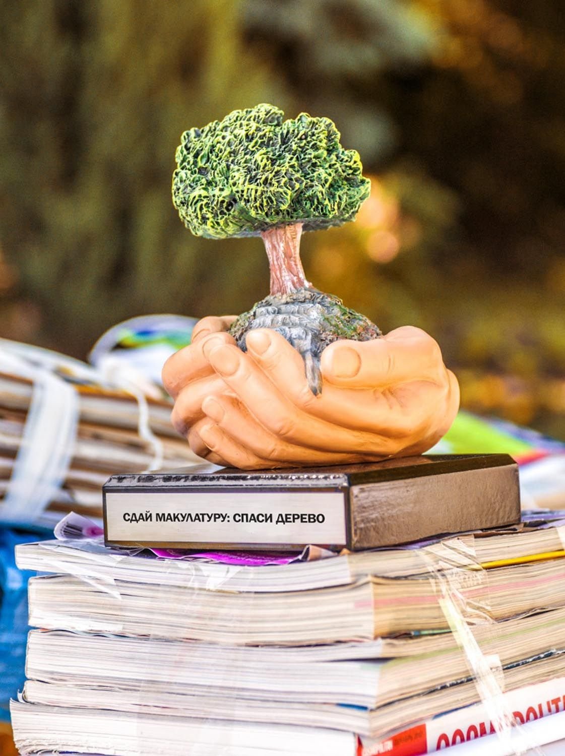 Эко марафон Сдай макулатуру Спаси дерево