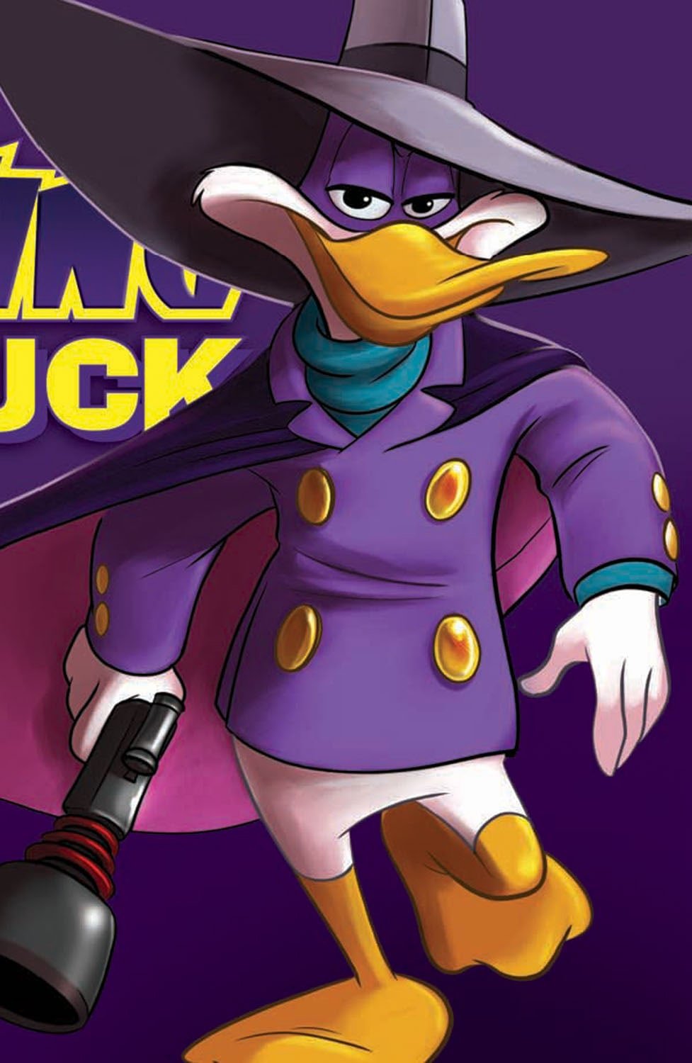 Дональд дак черный плащ