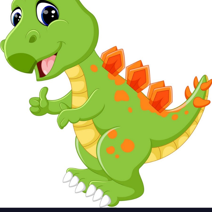 Тираннозавр мультяшный