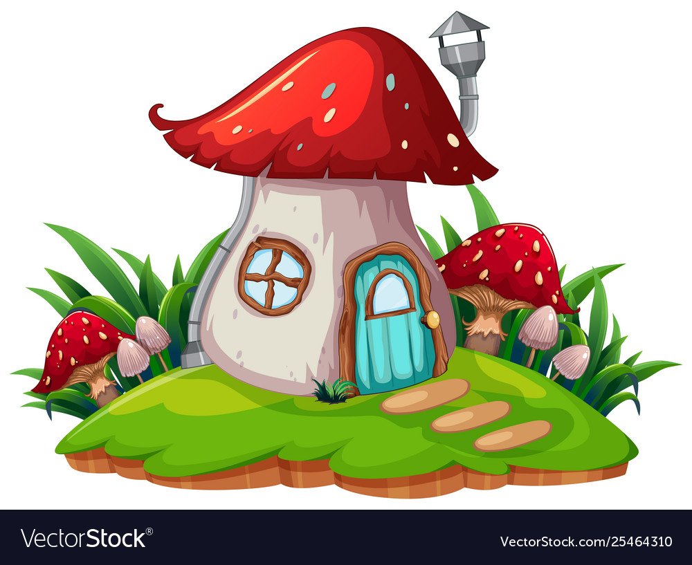 Домик мухомор