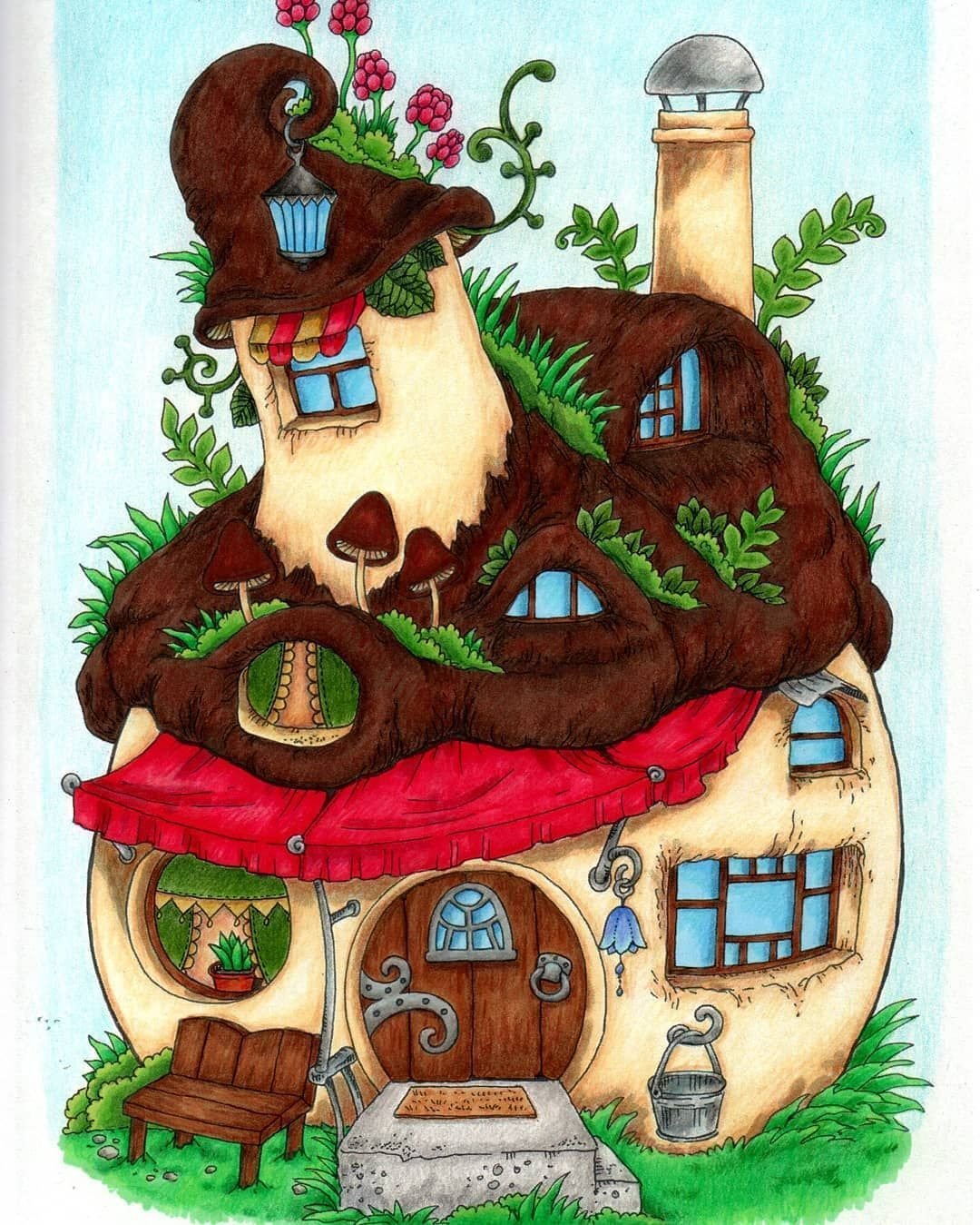 Лесная избушка братья Гримм