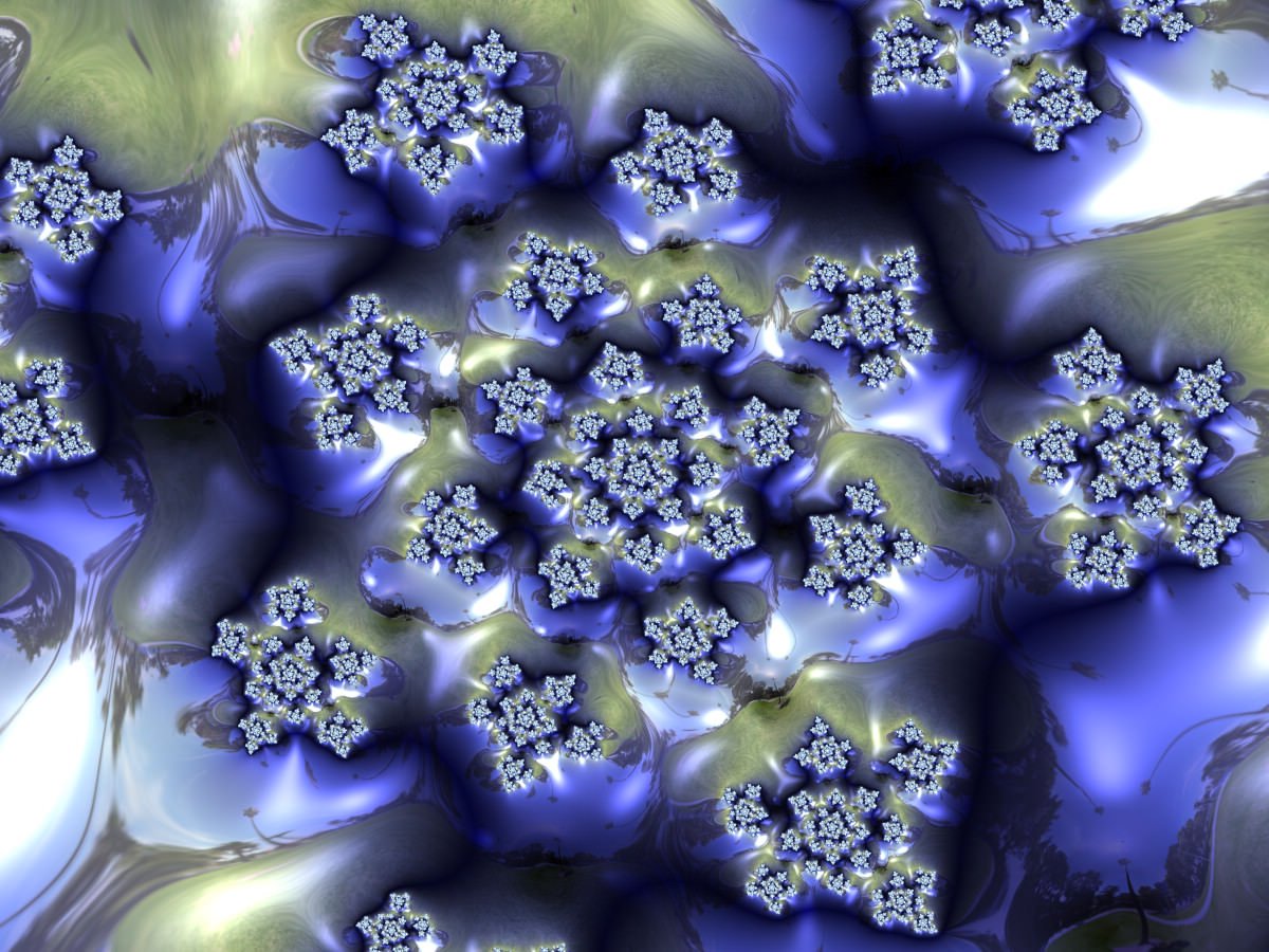 Фрактал Снежинка