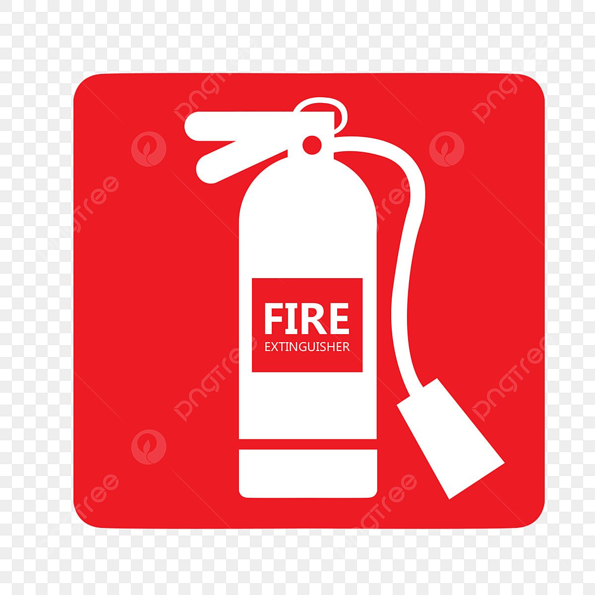 Знак безопасности огнетушитель