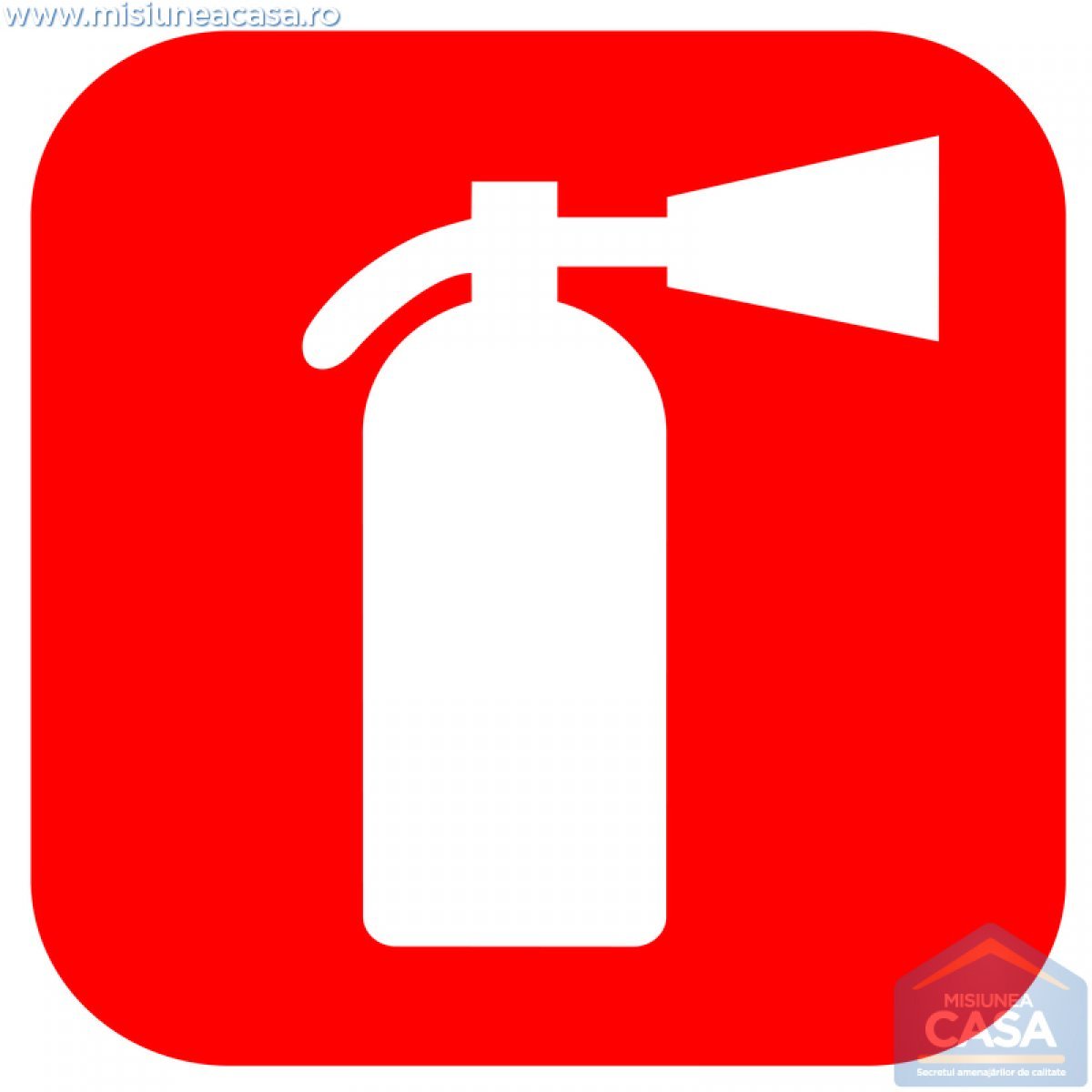 Обозначение огнетушителей на полу