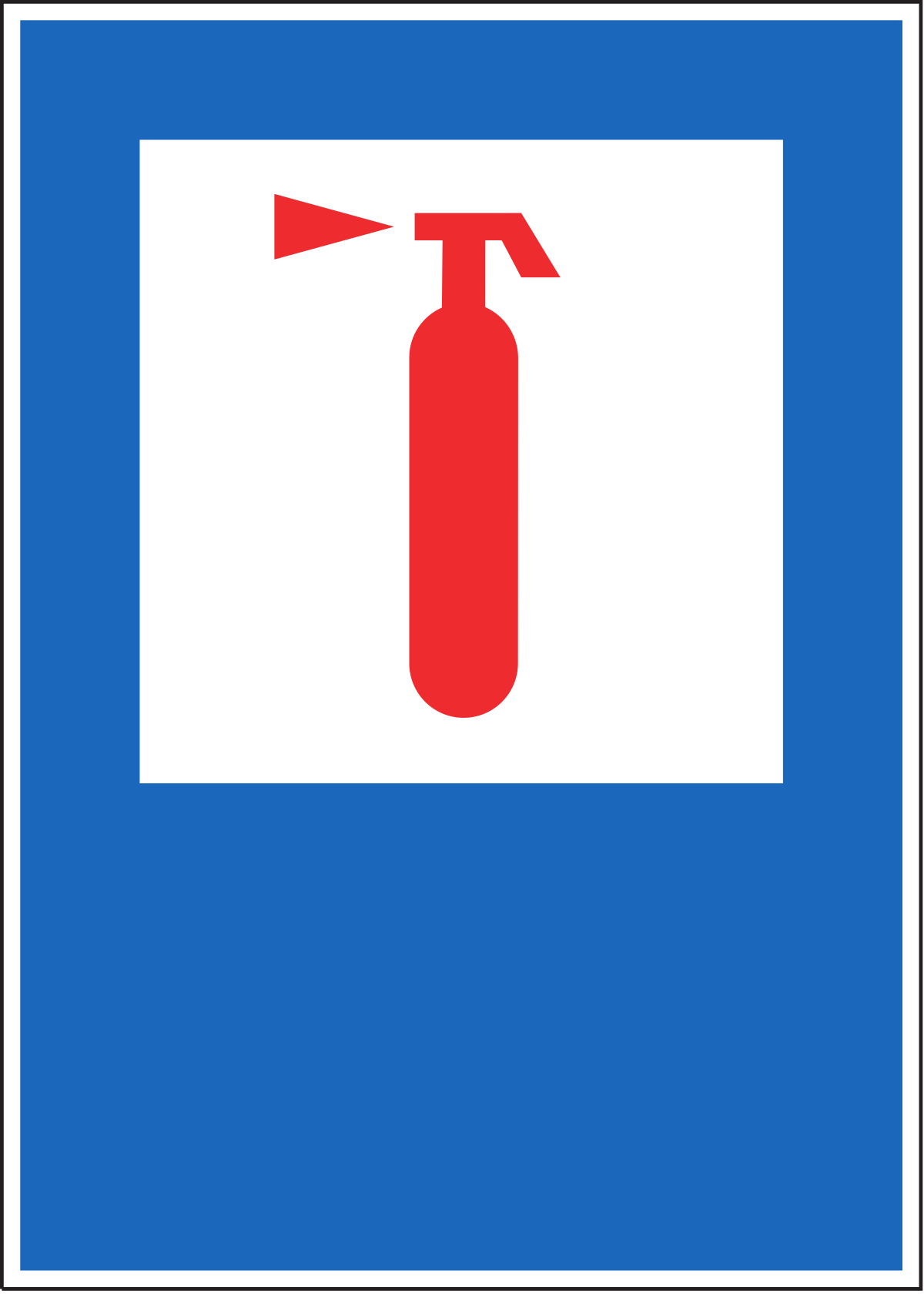 Указатель огнетушителя