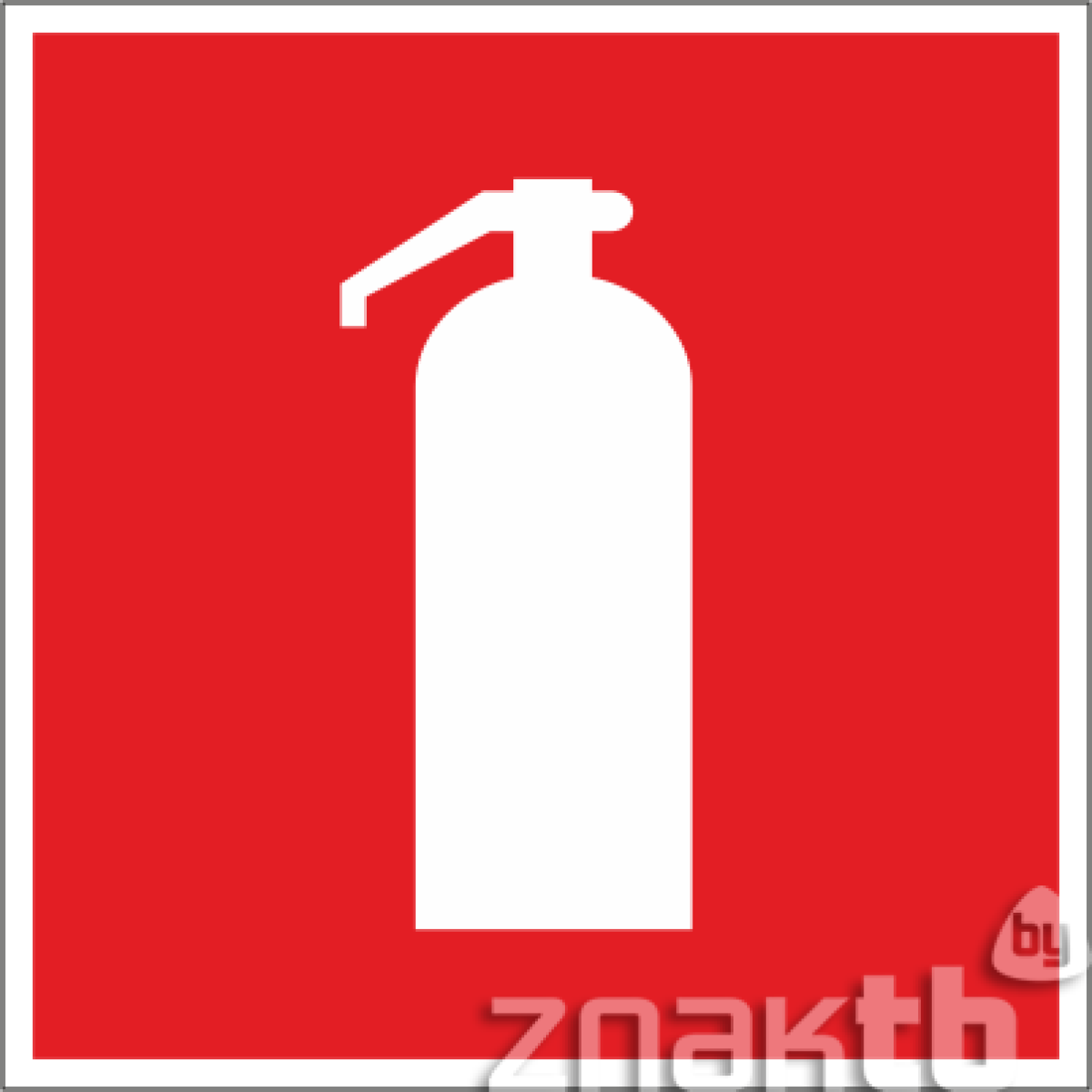 Наклейка EKF proxima огнетушитель f04 200х200 (an-4-02)
