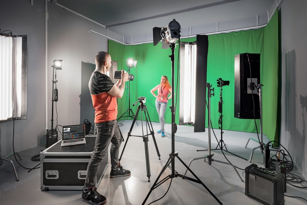 Студия с хромакеем Москва