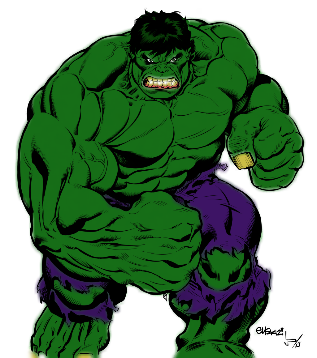 Халк картинка на белом фоне