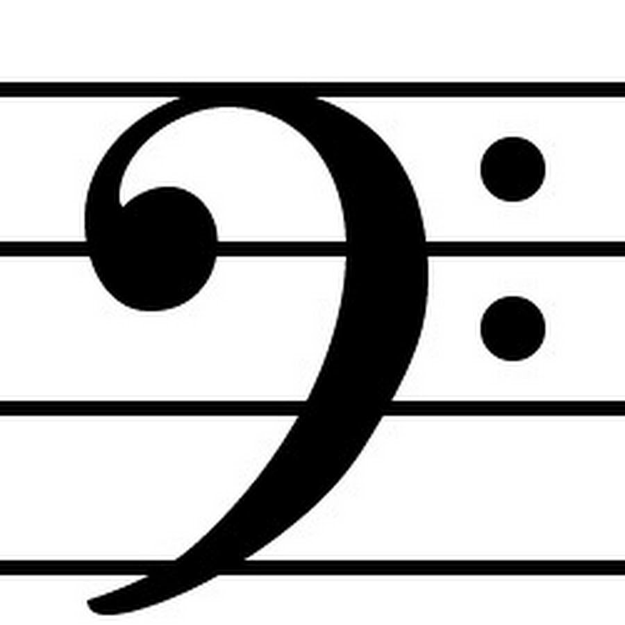 Ключ фа басовый ключ