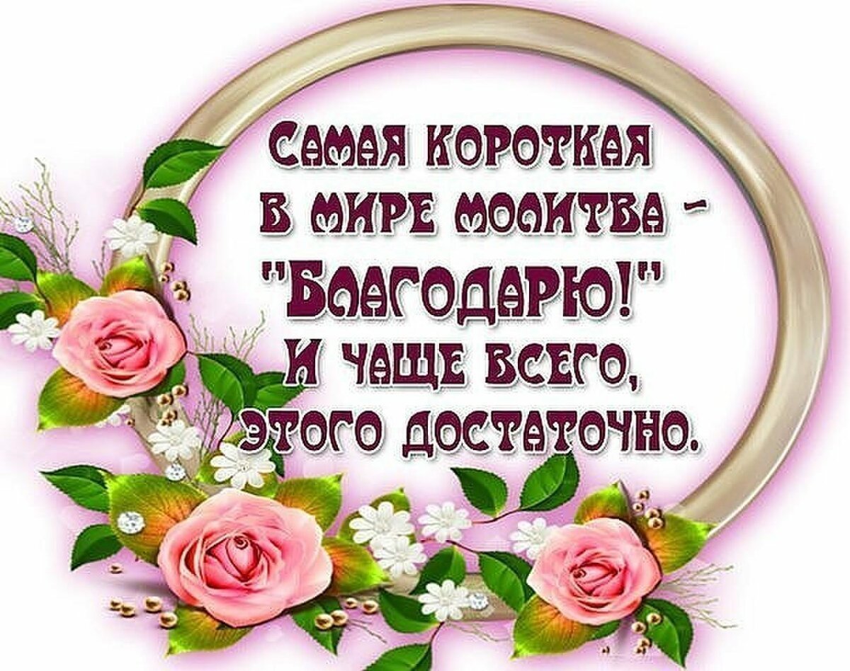 Благодарность цитаты