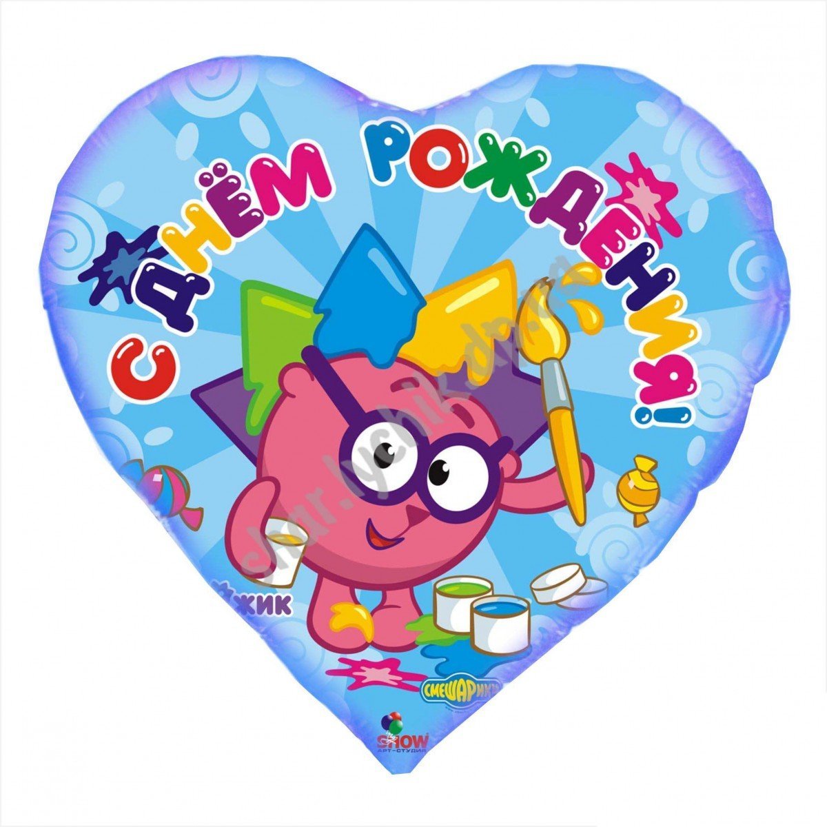 Смешарики сденём рождения