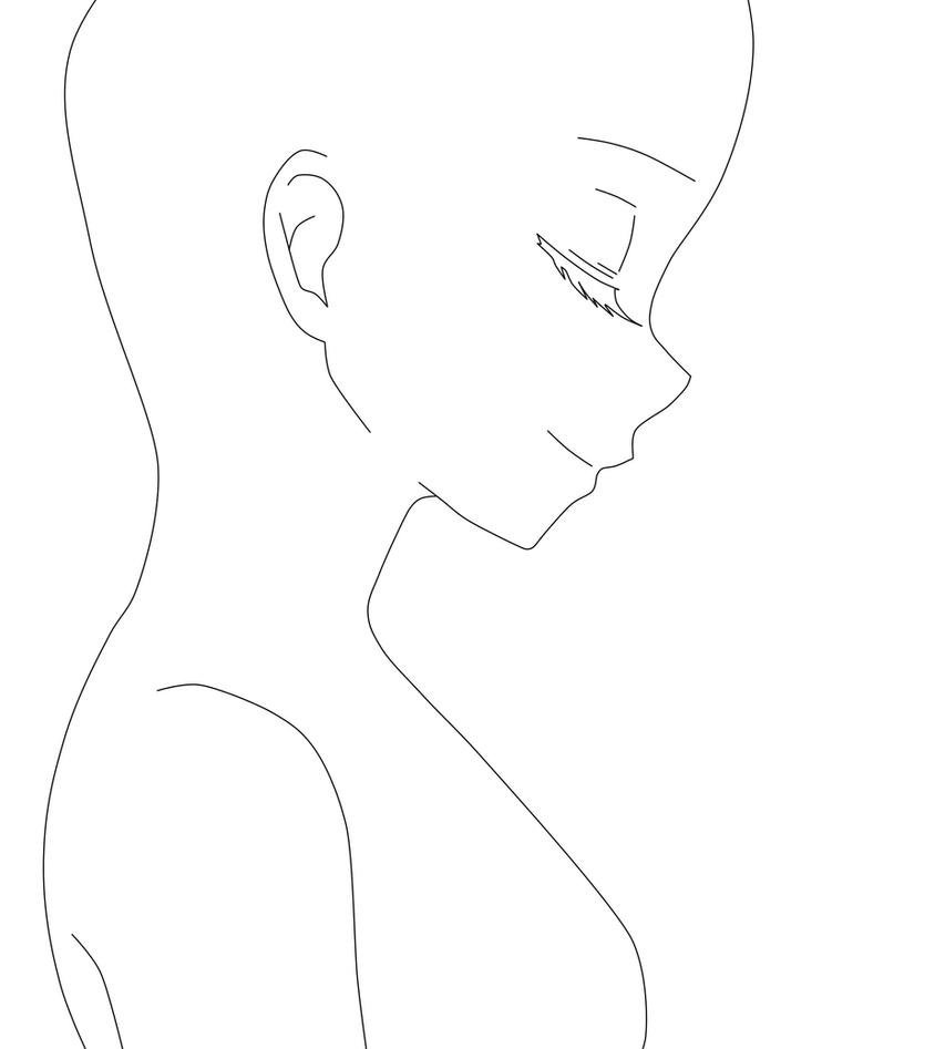 Манекен головы для рисования