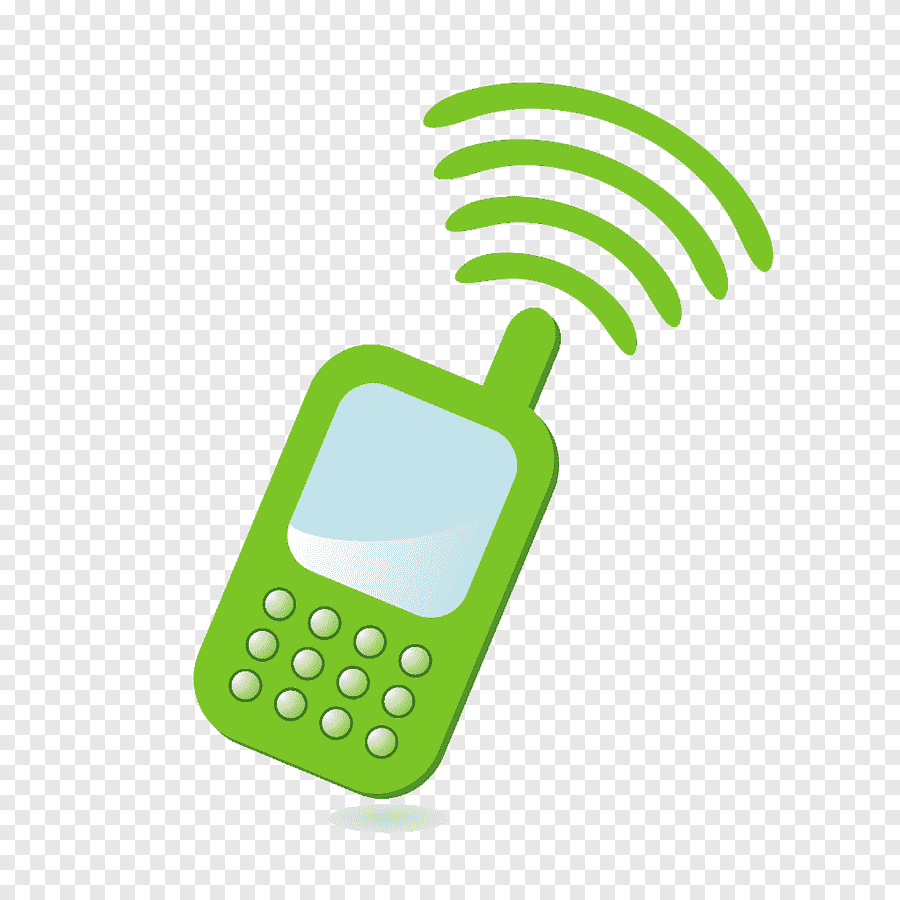 Сотовый телефон позвонить на прозрачном фоне