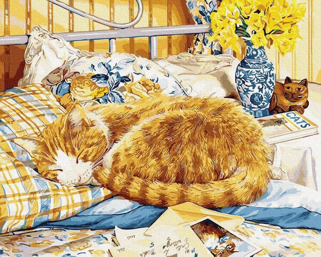 Charles Wysocki и его кошки