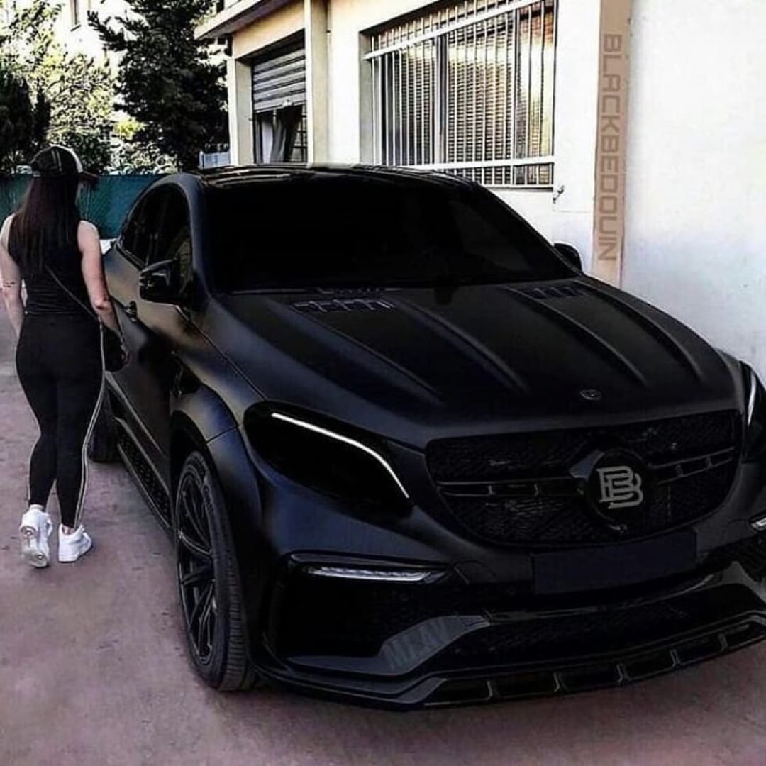 Мерседес АМГ черный матовый Бандитский