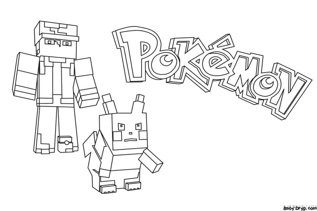 Раскраска РОБЛОКС