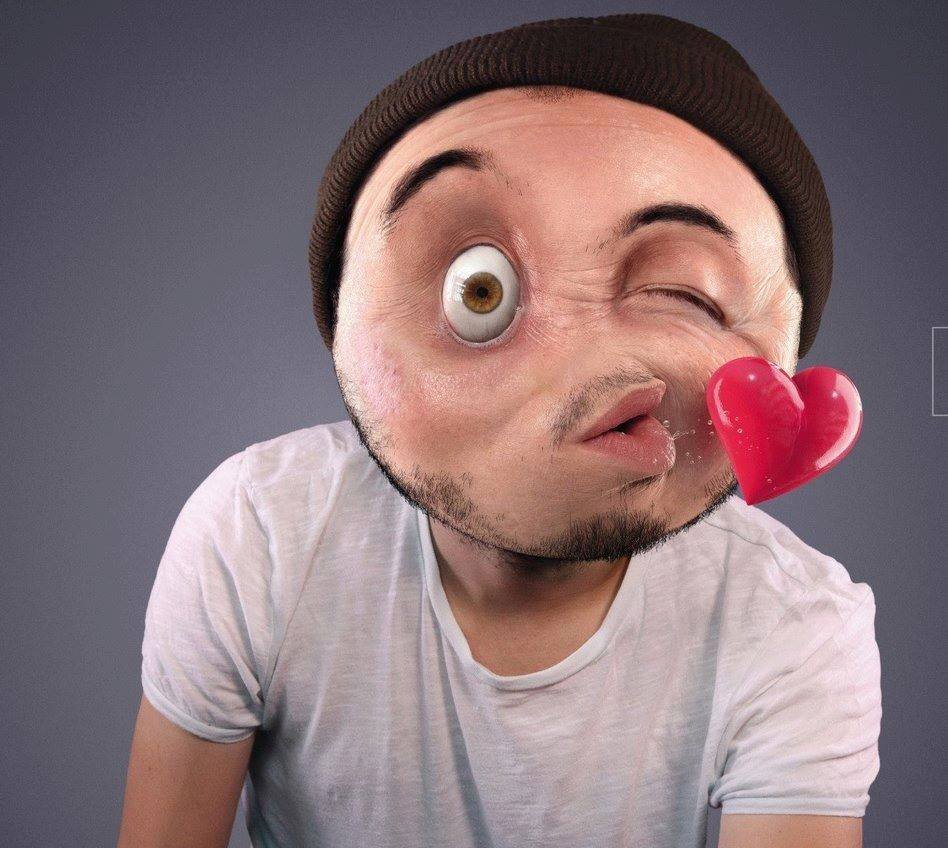 Смешные рожицы людей