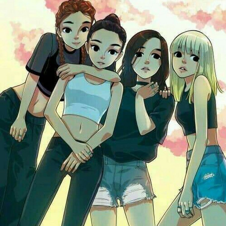 4 Подруги Блэк Пинк