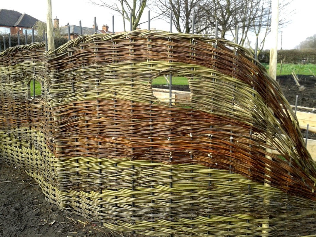 Плетень из ивы