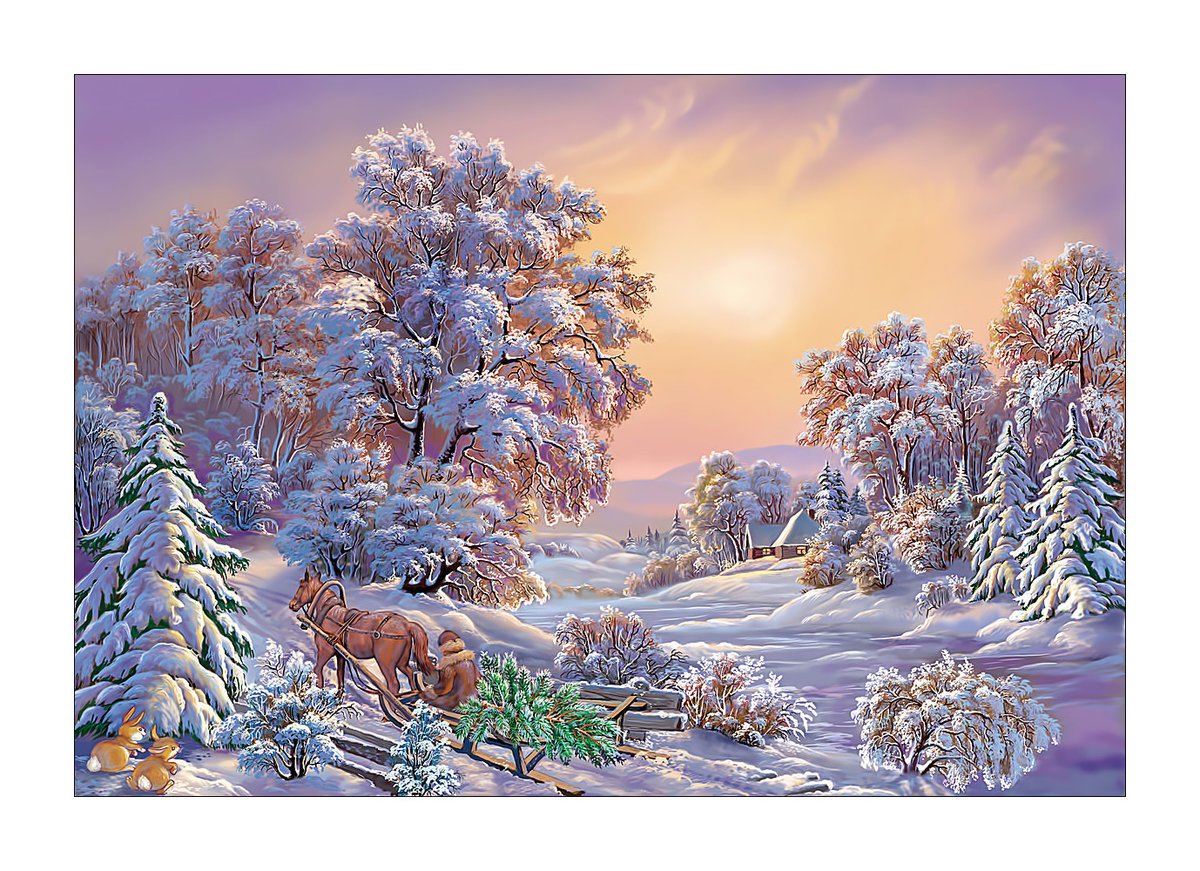 Художник Цыганов Виктор Захарович чарующие пейзажи