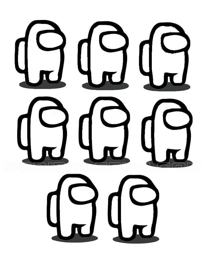 Распечатка амонг АС