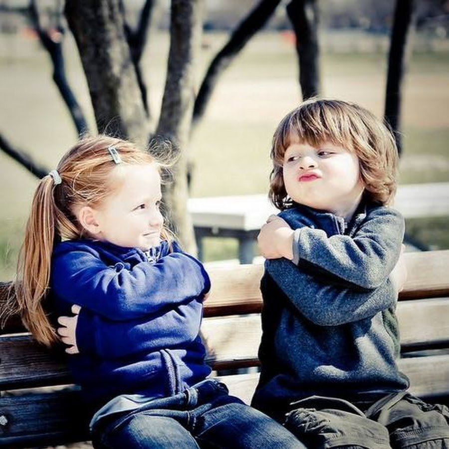 Друзья мальчик и девочка