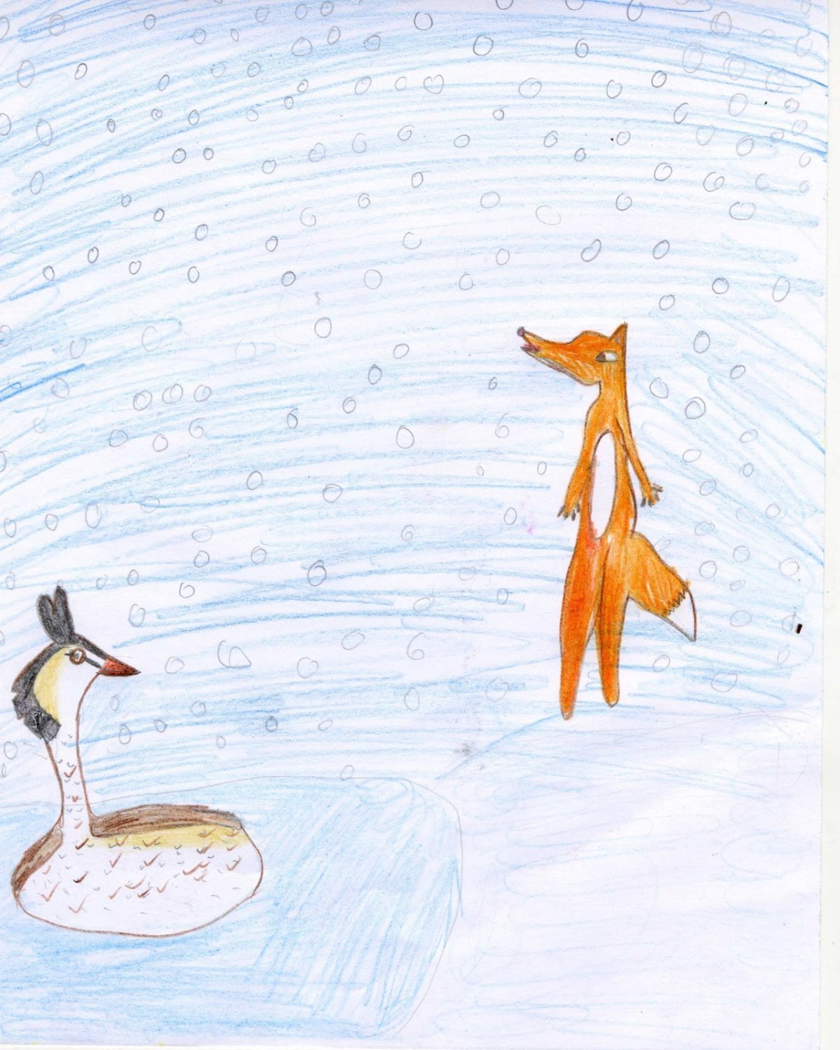 Мамин Сибиряк серая шейка иллюстрации