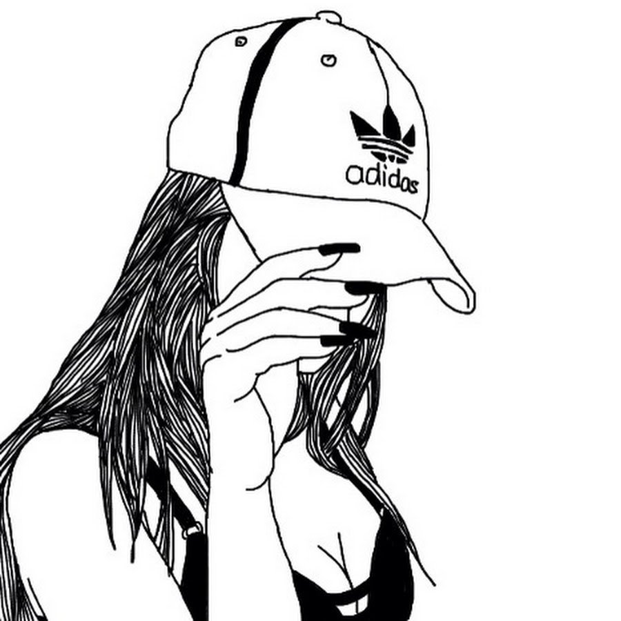 Раскраска для подростков девушек