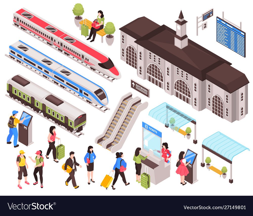 Вокзал картинка для детей