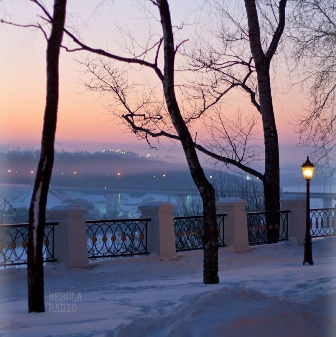 Открытка добрый зимний вечерок