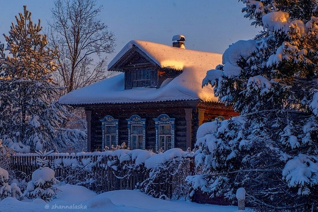 Ночная деревня