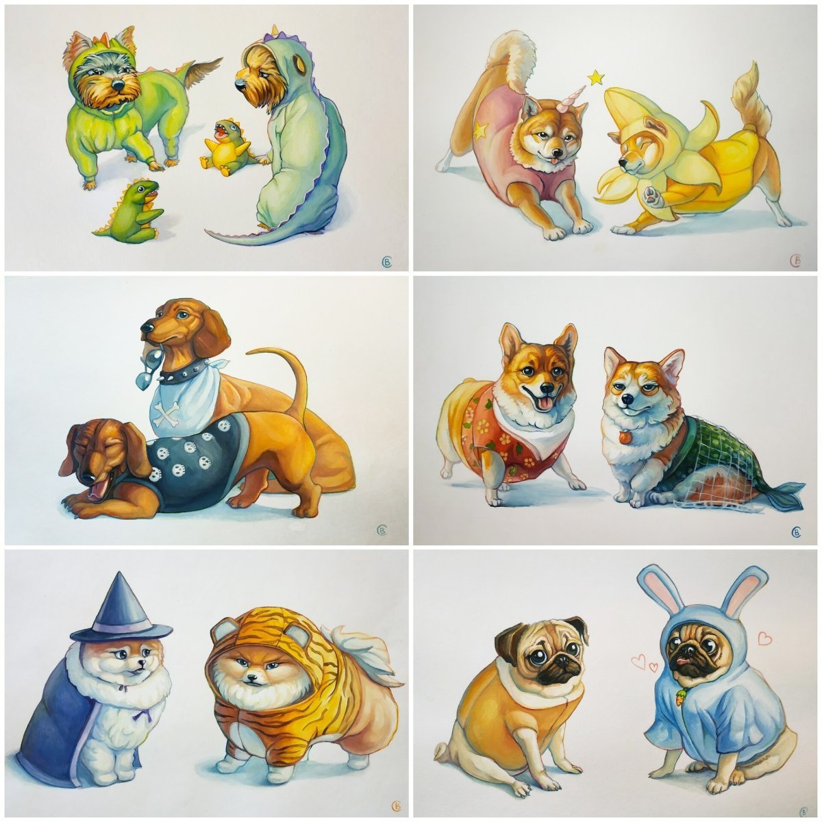 Забавные зверюшки рисунки известных художников