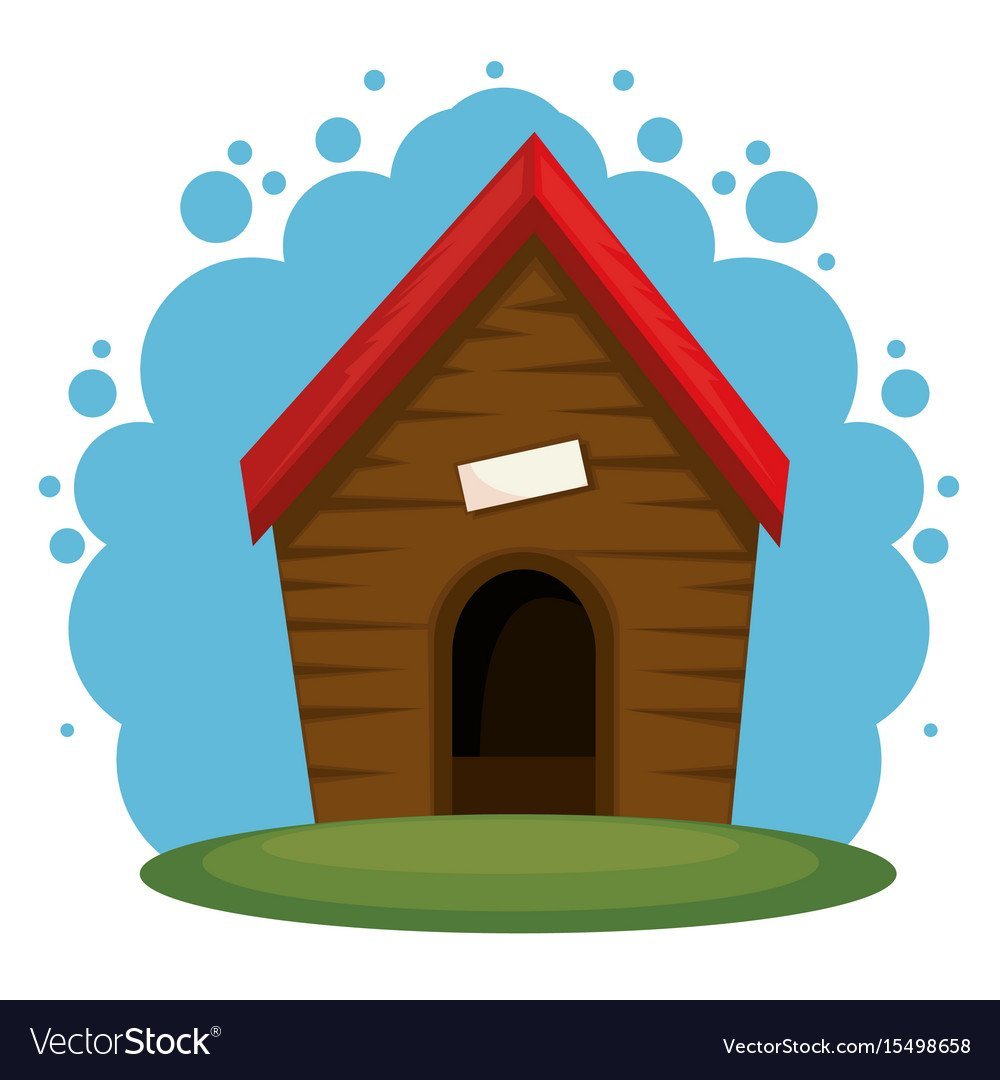 Торт собака и будка