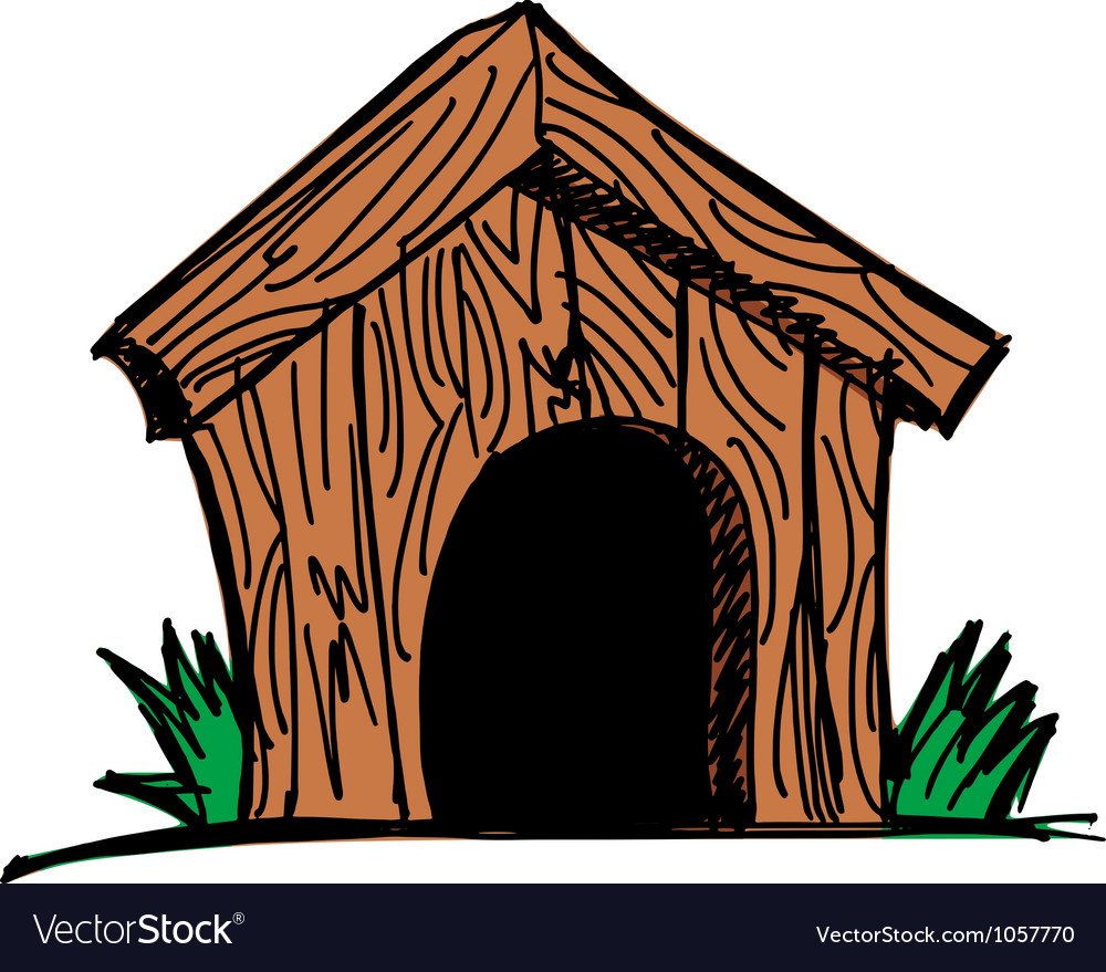 Собачка в будке для детей