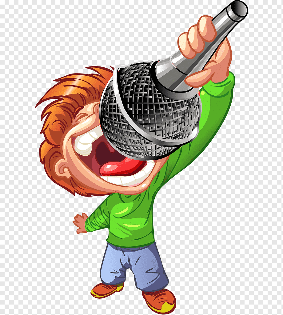 Девочка поет