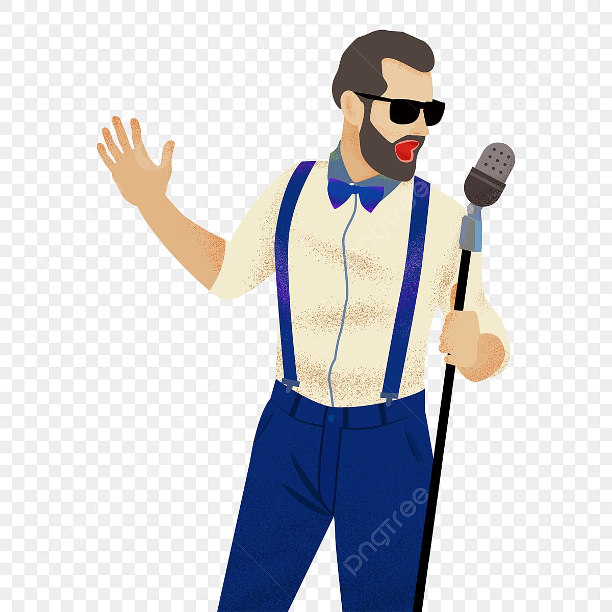 Мультяшный гитарист