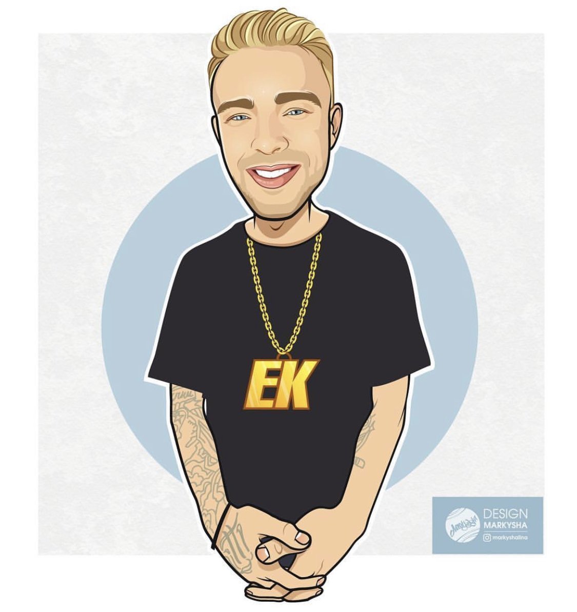 Шарж Егор Крид