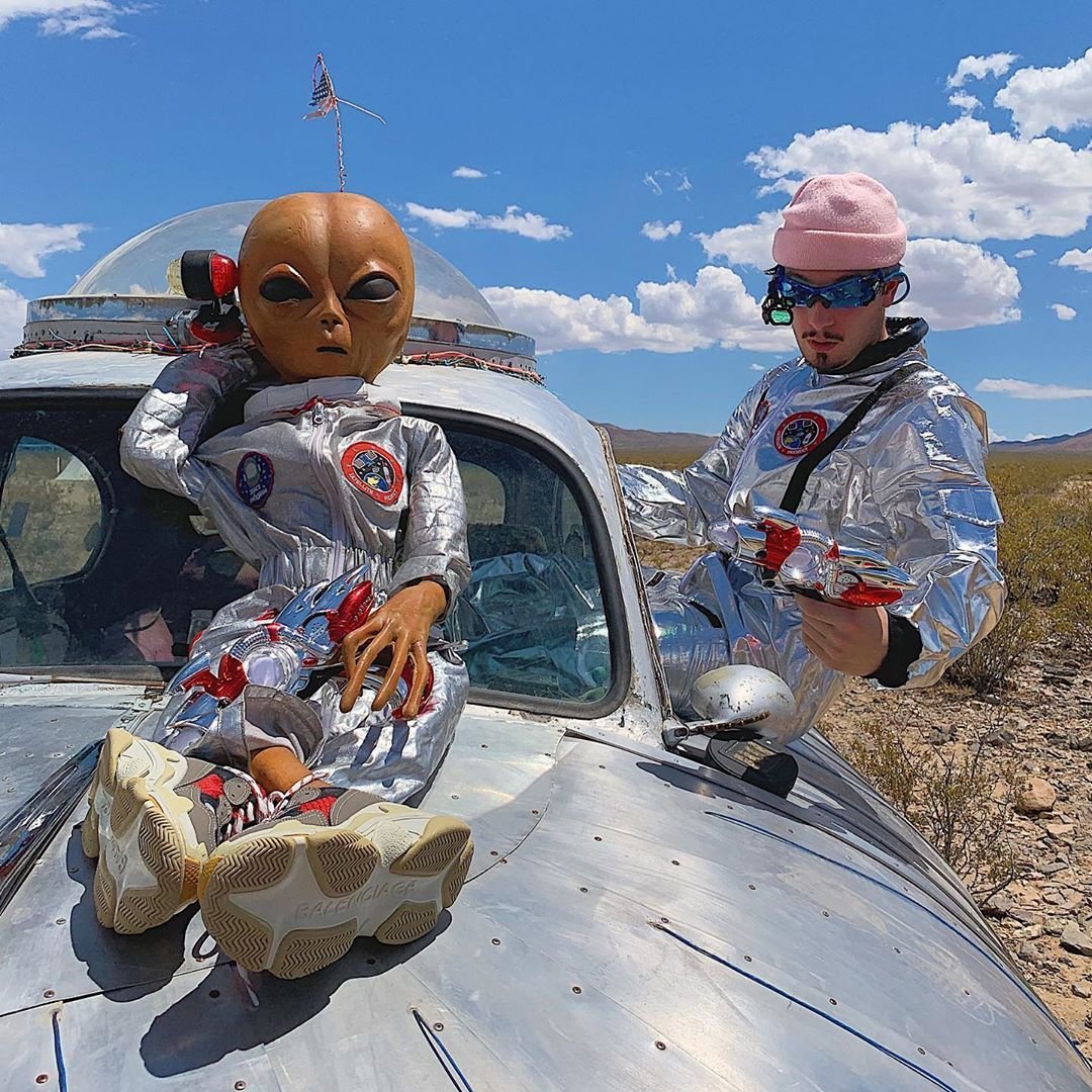 Инопланетянин с антеннами