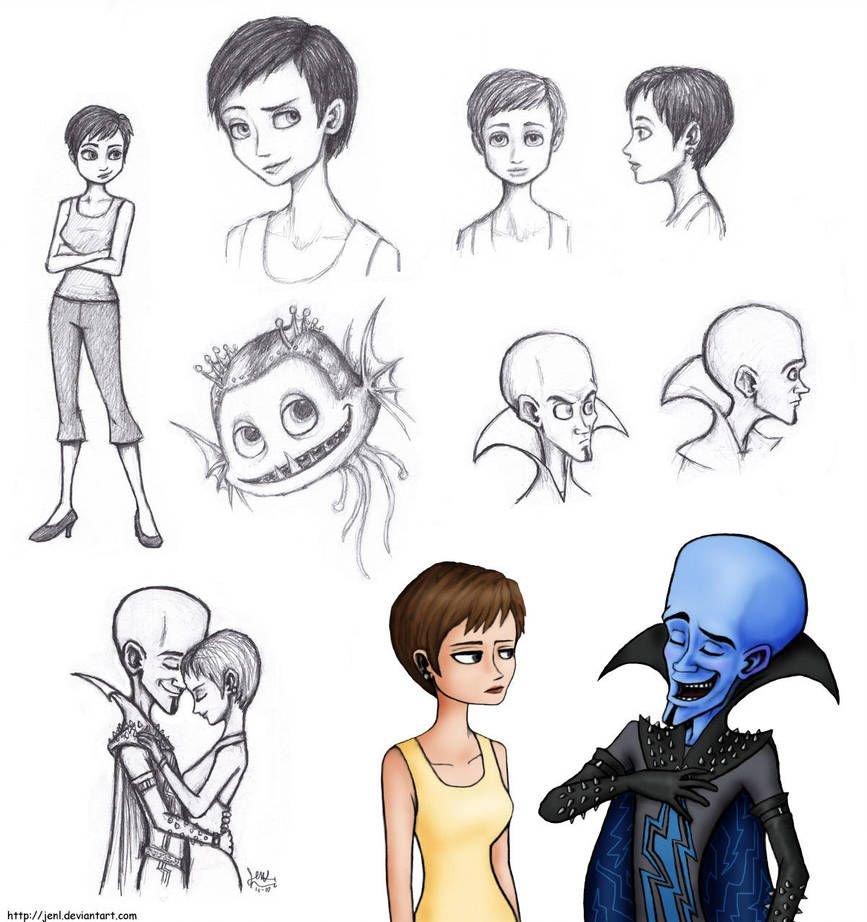 Мегамозг и Роксана арт